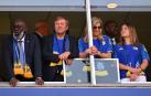 Guillermo y Máxima, junto a su hija Ariadna, presenciaron el partido entre Ecuador y Curazao