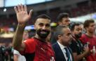 Mohamed Salah celebra el triunfo frente a Nueva Zelanda