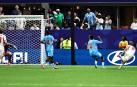 Momento en el que Harry Kane lanza el derechazo que supuso el 2-1 y la remontada de Inglaterra contra la República Democrática del Congo
