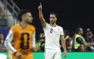 Merino celebra su gol ante Portugal