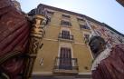 Fotos de la salida de la Comparsa de Gigantes y Cabezudos este 7 de julio de San Fermín 2026