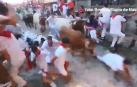 Vídeo: Pánico en el callejón tras formarse un tapón de personas que ha obligado a intervenir a los servicios de emergencias