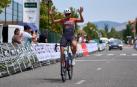 La ciclista argentina Julieta Benedetti (Toyota Valencia) se ha impuesto en la meta de Berrioplano, en la segunda etapa de la Vuelta a Pamplona