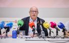 El consejero de Educación, Carlos Gimeno, en la rueda de prensa que dio sobre el informe Pisa 2025.