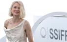 La actriz británica Naomi Watts este sábado durante la presentación de su película 'The housewife' en el Festival de Cine de San Sebastián