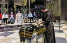 Joel Torres participó el 10 de octubre en la catedral de Pamplona en la oración por los 800 años de la muerte de San Francisco de Asís