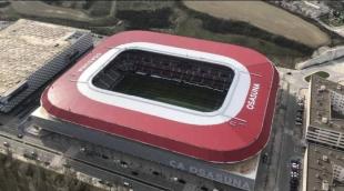 La impresionante vista aérea de El Sadar