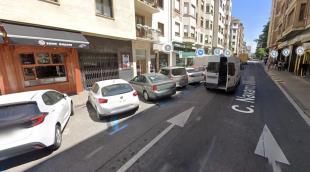 El atropello se ha producido a la altura del número 9 de la calle del Padre Calatayud