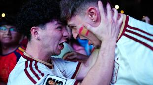 La final del Mundial, en imágenes en Navarra