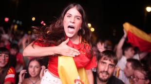 La final del Mundial, en imágenes en Navarra