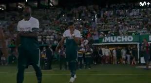 Vinicius, Mbappé y Konaté esconden el mensaje de apoyo a Ceuta en el Elche-Real Madrid