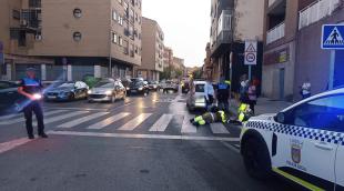 Atropellado un hombre de 43 años por una barredora en Tudela