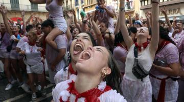 Chupinazo San Fermín 2025.