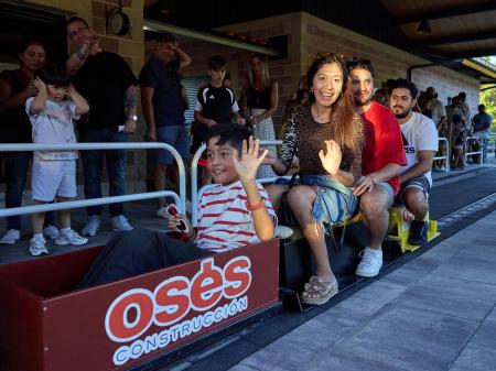 Fiesta del tren en Trinitarios