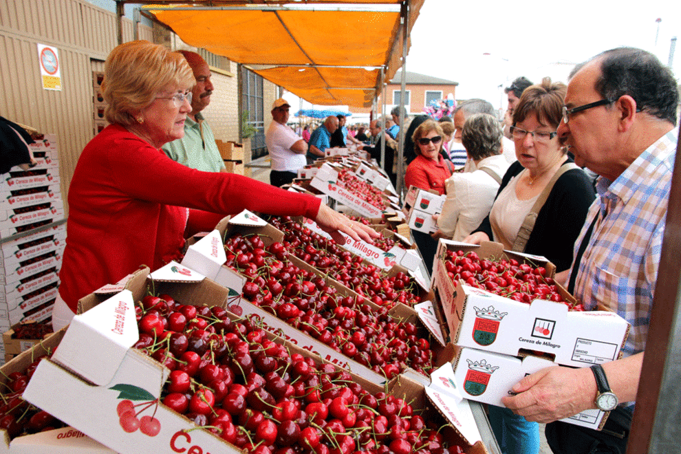 Imagen del D&iacute;a de la Cereza en Milagro de 2013