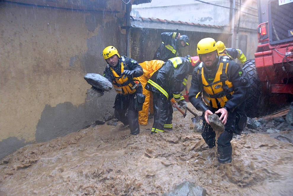 Dos muertos y un desaparecido por las inundaciones norte Italia