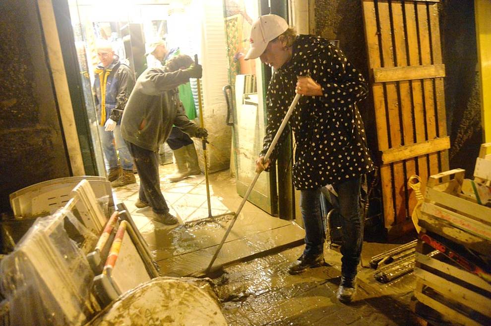 Inundaciones en el norte de Italia