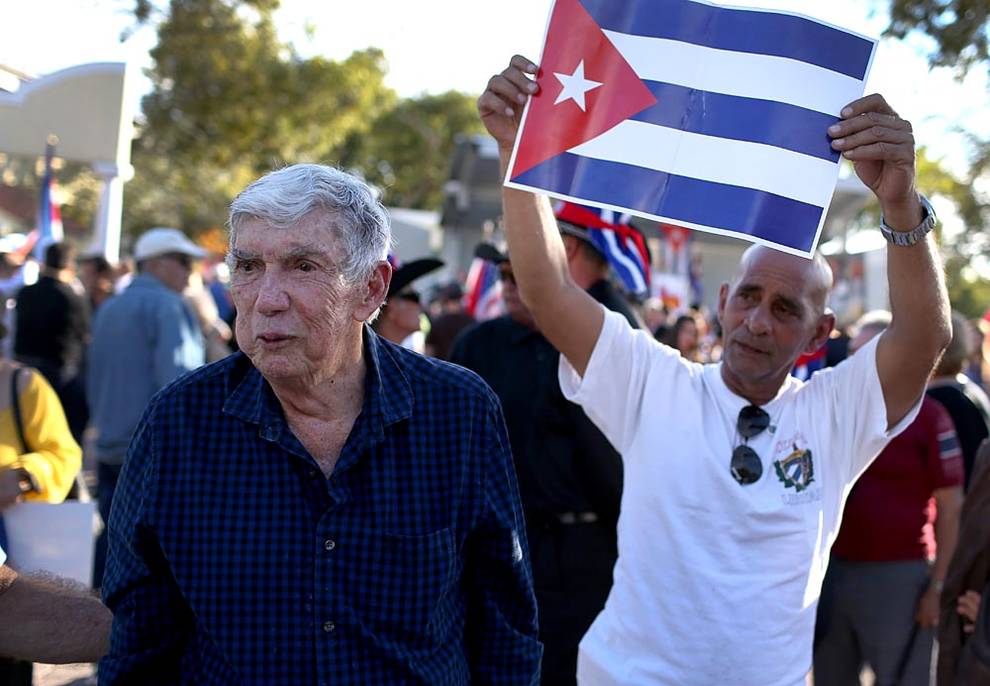 protesta-del-exilio-cubano-en-miami