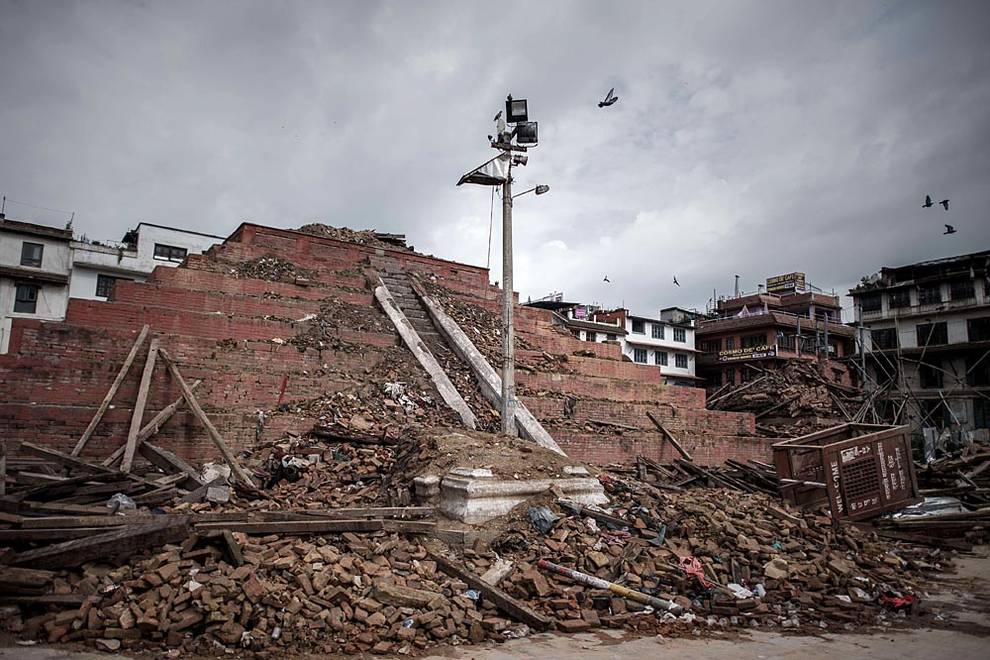 Terremoto Nepal Devastación en Nepal tras el terremoto