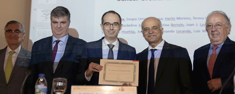 El pamplonés Daniel Ajona, Premio Profesor Durántez por inmunología tumoral