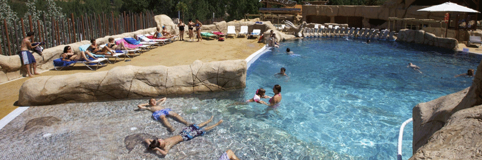 Abierta la temporada de verano de las instalaciones acuáticas de Barranco Perdido