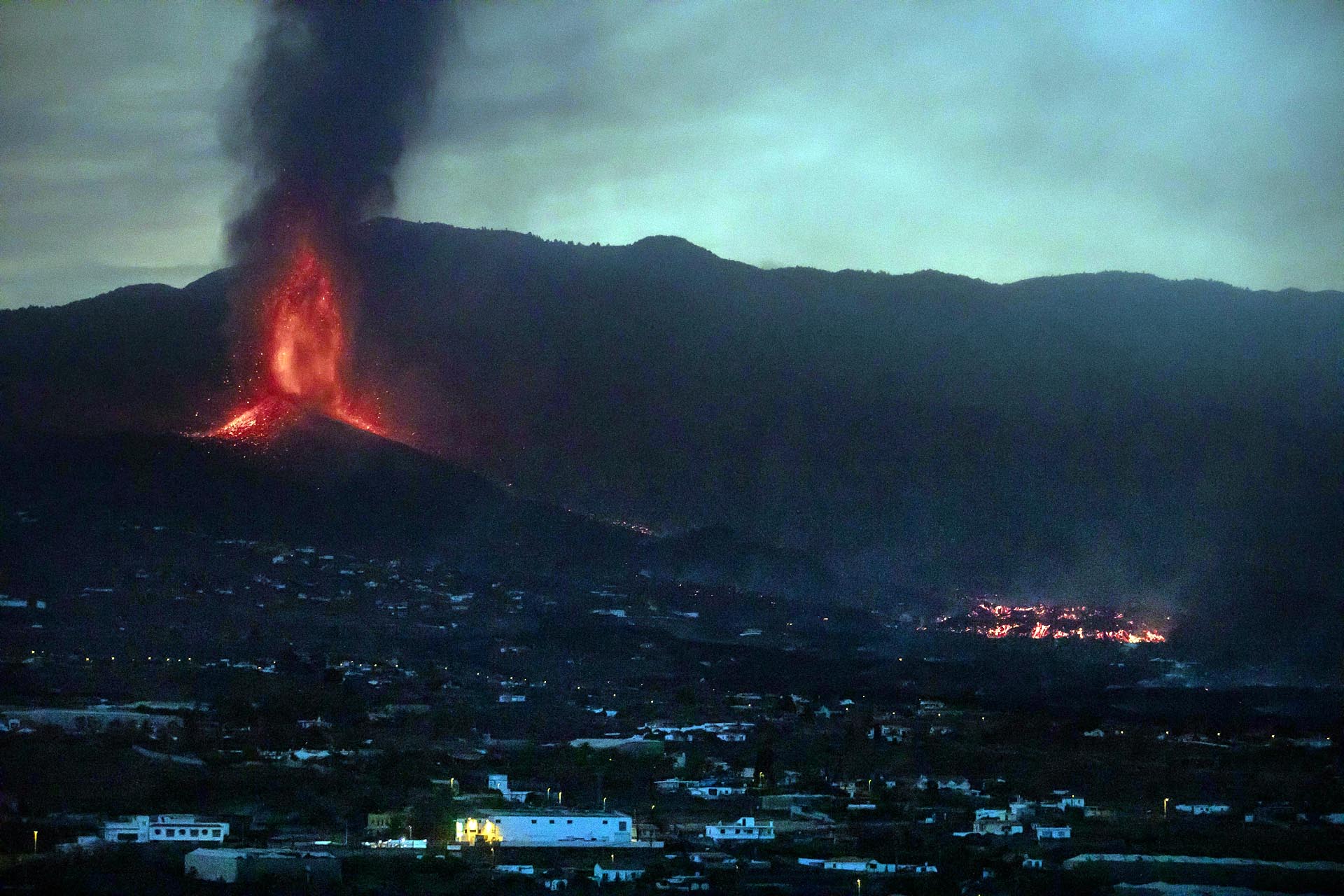 Fotos de la erupción del volcán Cumbre Vieja en La Palma