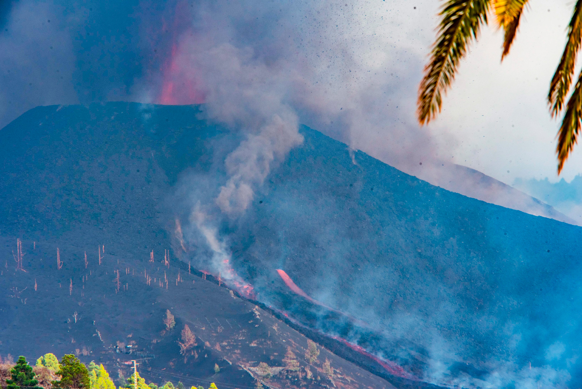 Fotos de la erupción del volcán Cumbre Vieja en La Palma
