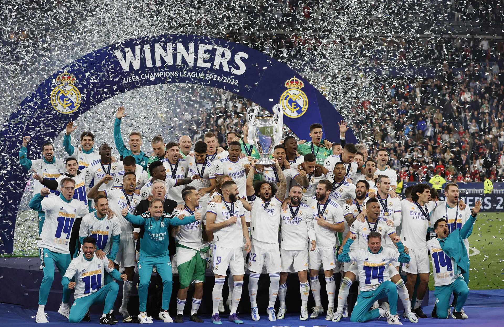 Fotos De La Celebración Del Real Madrid De Su Decimocuarta Copa De Europa