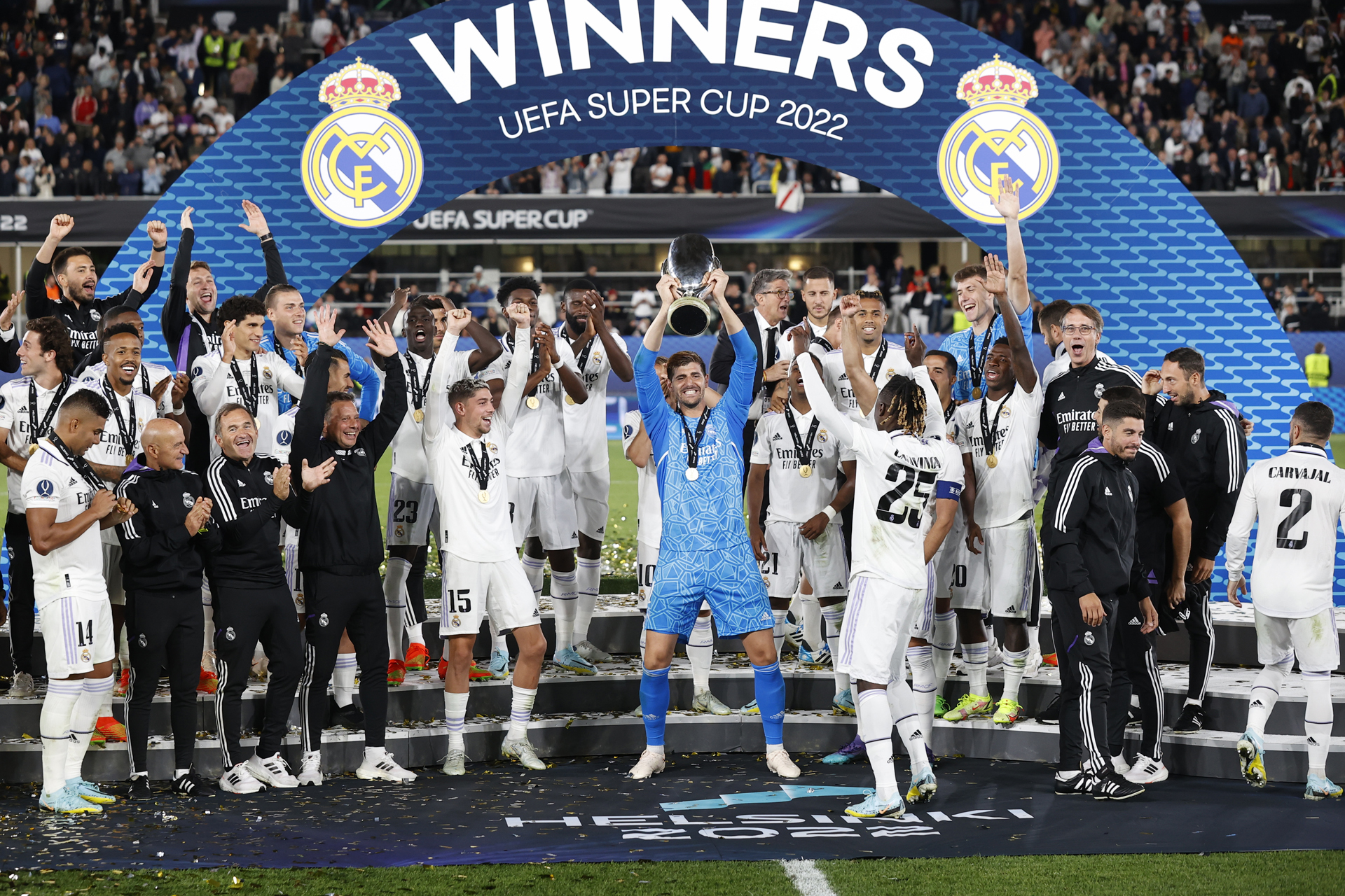 El Real Madrid Conquista La Supercopa De Europa Tras Derrotar Al Eintracht