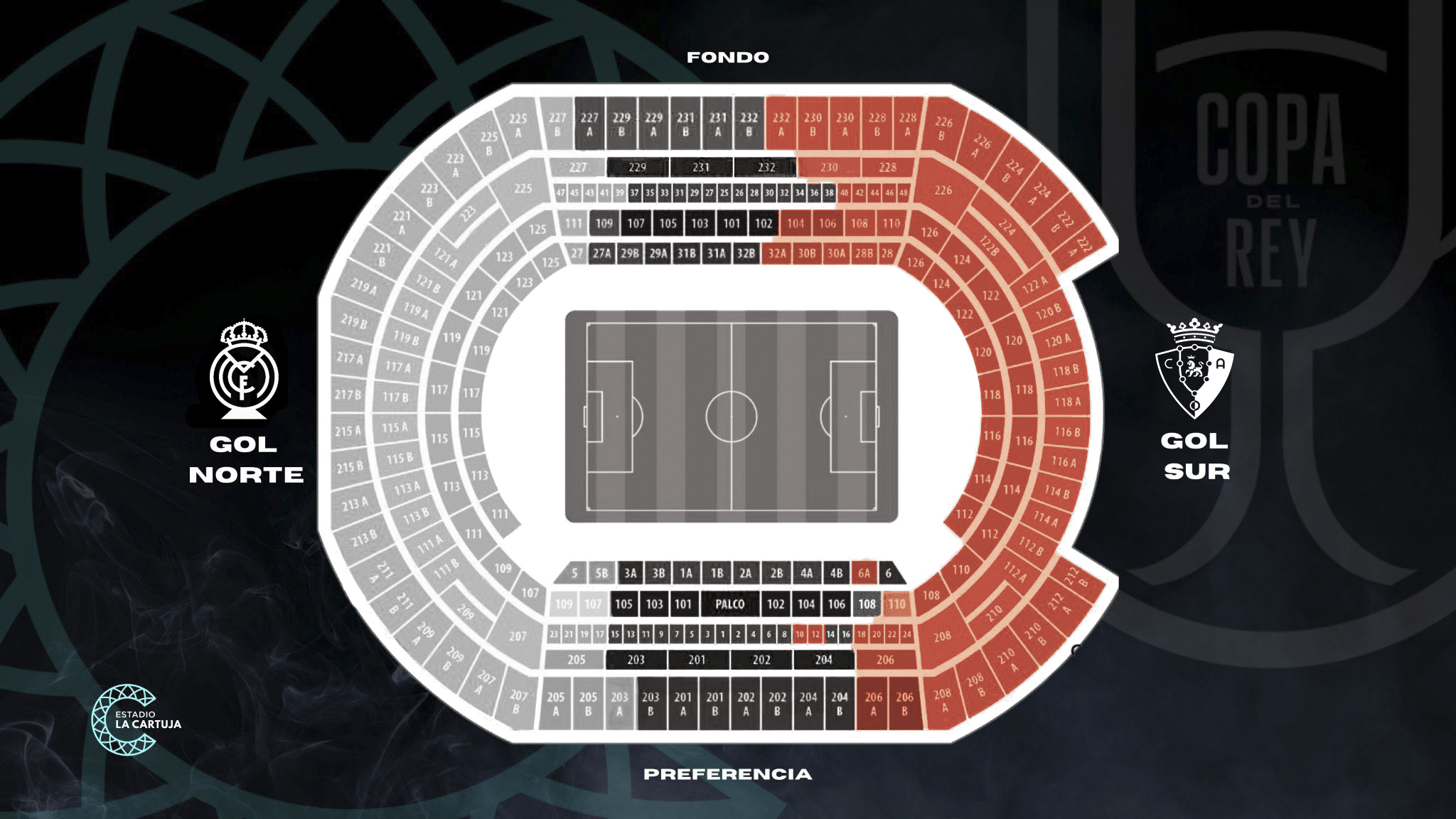 Estos son los compromisos de entradas que tiene Osasuna para la final de la Copa del Rey