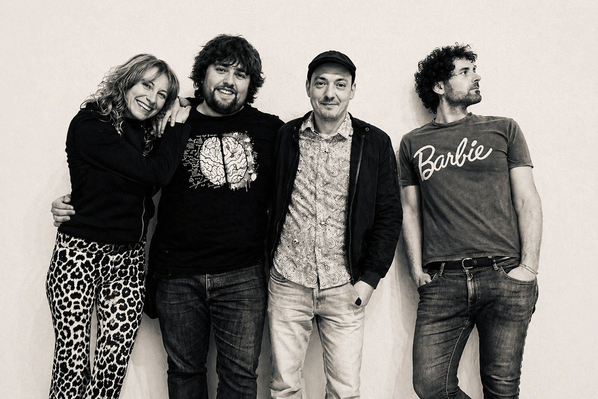 Amaia Domínguez, Ion Dorregarai, Joshua Garrido y Facu Romero. Falta Dani Olazarán