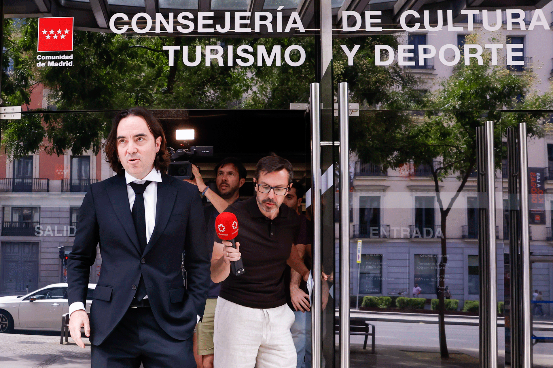 El presidente del Rayo Vallecano, Raúl Martín Presa, abandona la Consejería de Cultura, Turismo y Deporte